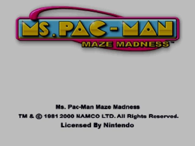 Ms. Pac-Man Maze Madness screenshot 5 for Nintendo 64